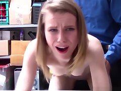 Shoplifting Teen Catarina Gets Fucked