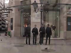 European teen fucked by old man she met at pizzeria