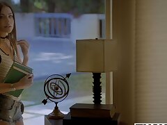 Student Adria Rae anally punished by German language teacher