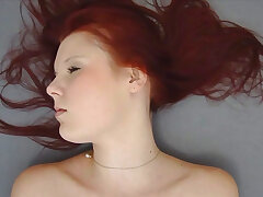 Czech amateur Redhead teen Fingering Tight Pussy