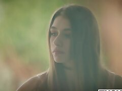 Teens Jillian Janson and Rebel Lynn do anal in 3some action