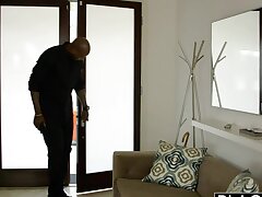 Two busty teens broke into the house of black R&B star