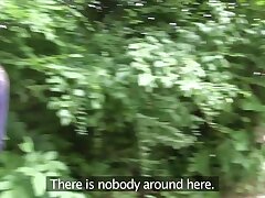 Blonde Paris Divine gets easily seduced by public agent