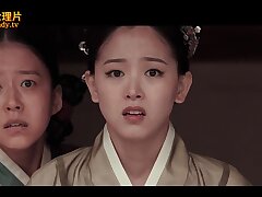 Asian historical feature-length film with naked Geishas
