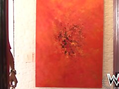 Hot young Brazilian brunette enjoys first anal ass fucking